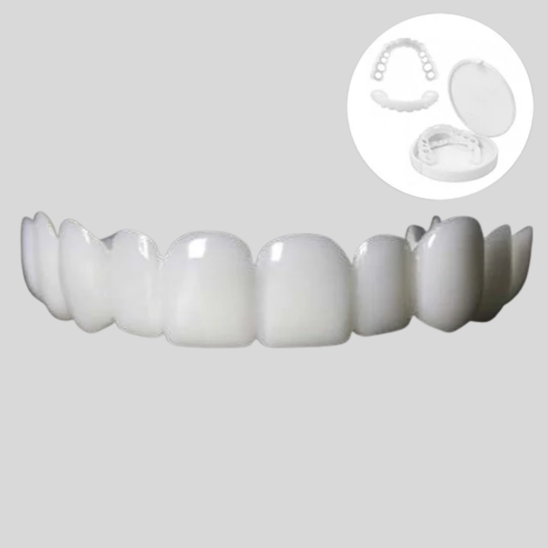 Facettes dentaires amovibles Snap-On pour embellir le sourire