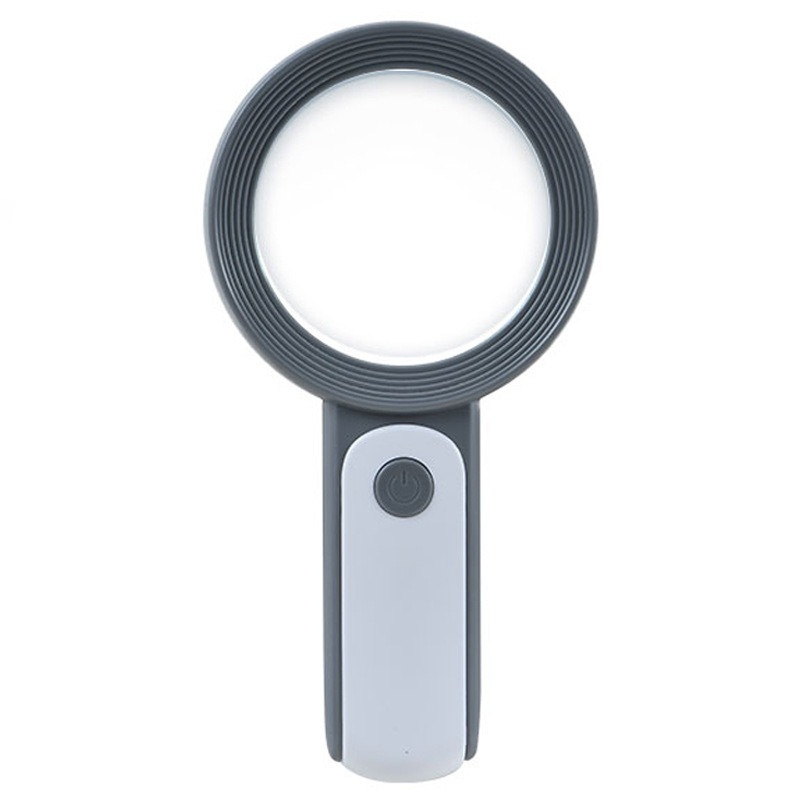 Magnifying Glass with LED Lighting and Adjustable Light Levels for Clear Reading