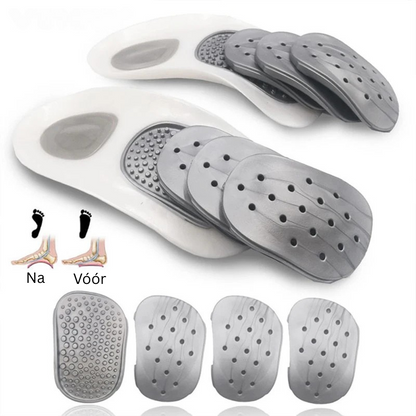Orthopaedic Insoles for Flat Feet and Foot Correction