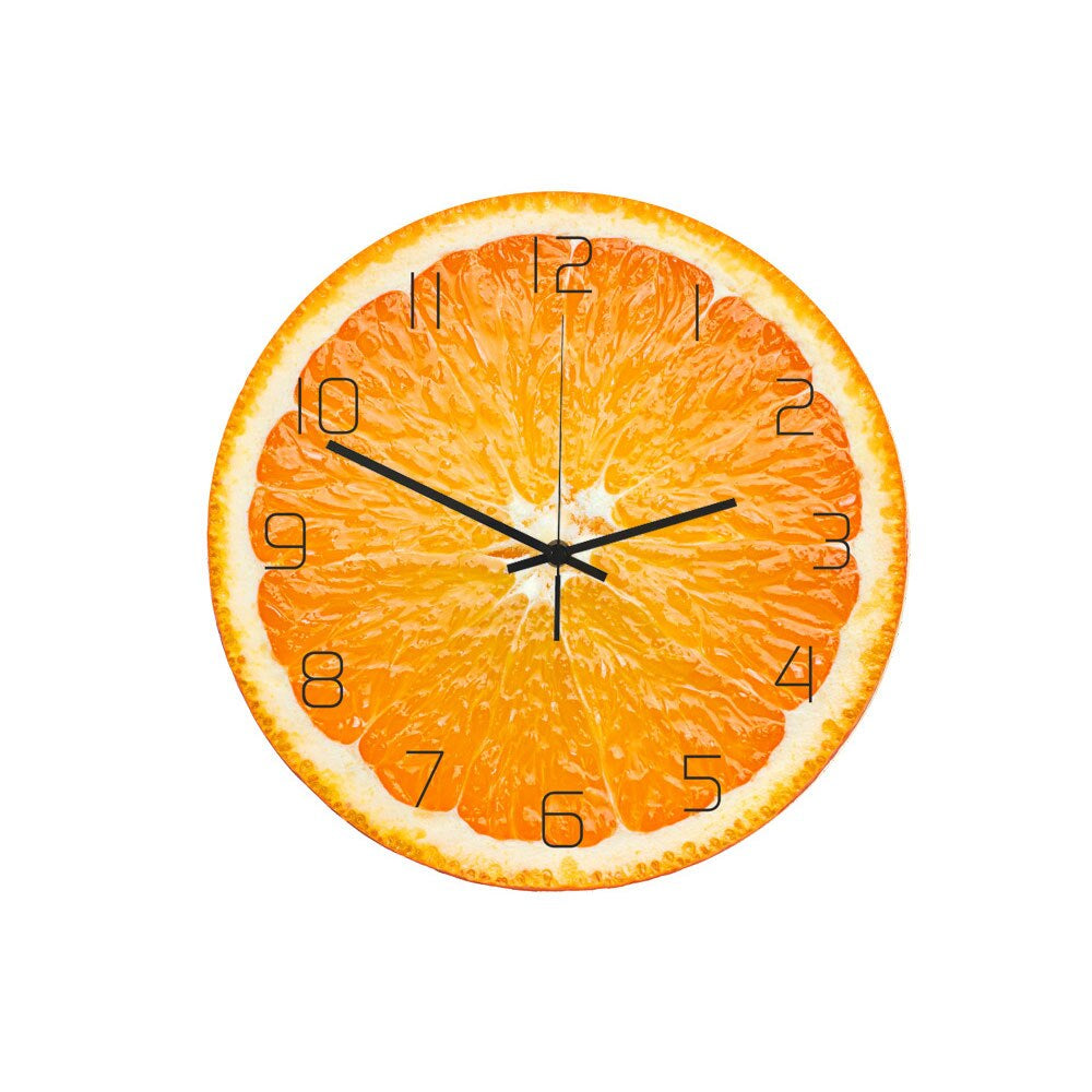Orologio da parete Fruit Fiesta - Decorazione allegra per il tuo spazio