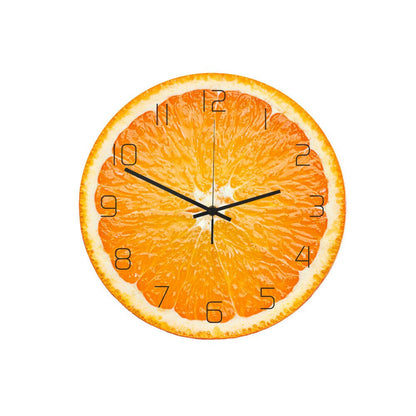 Orologio da parete Fruit Fiesta - Decorazione allegra per il tuo spazio