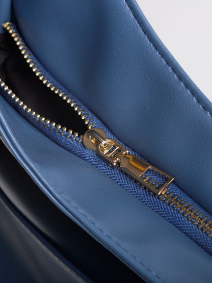 Minimalist Vegan Empty Hobo Shoulder Bag