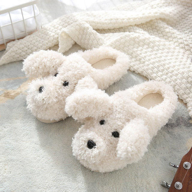 Snuggly Warm Animal Slippers with Soft Lining