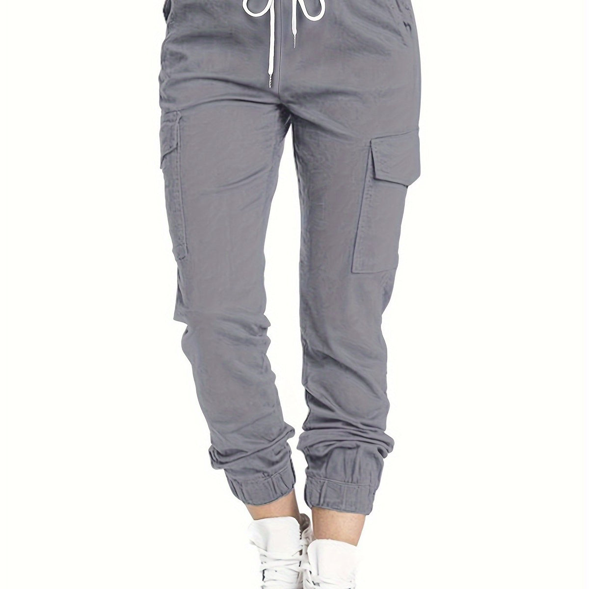 Cargobroek voor dames met zakken en comfortabele pasvorm voor dagelijks casual gebruik