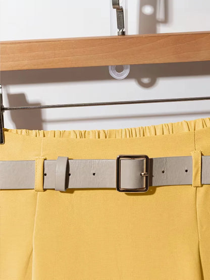 Jupe plissée taille haute