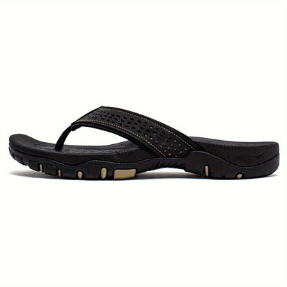 Comfortable and Durable Men's Slip-On Sandals – With EVA Cushion and Non-Slip TPR Sole