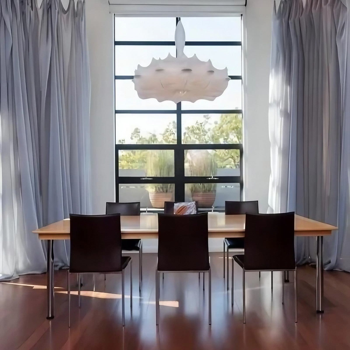 Lámpara colgante nórdica Cocoon LED - Elegancia atemporal