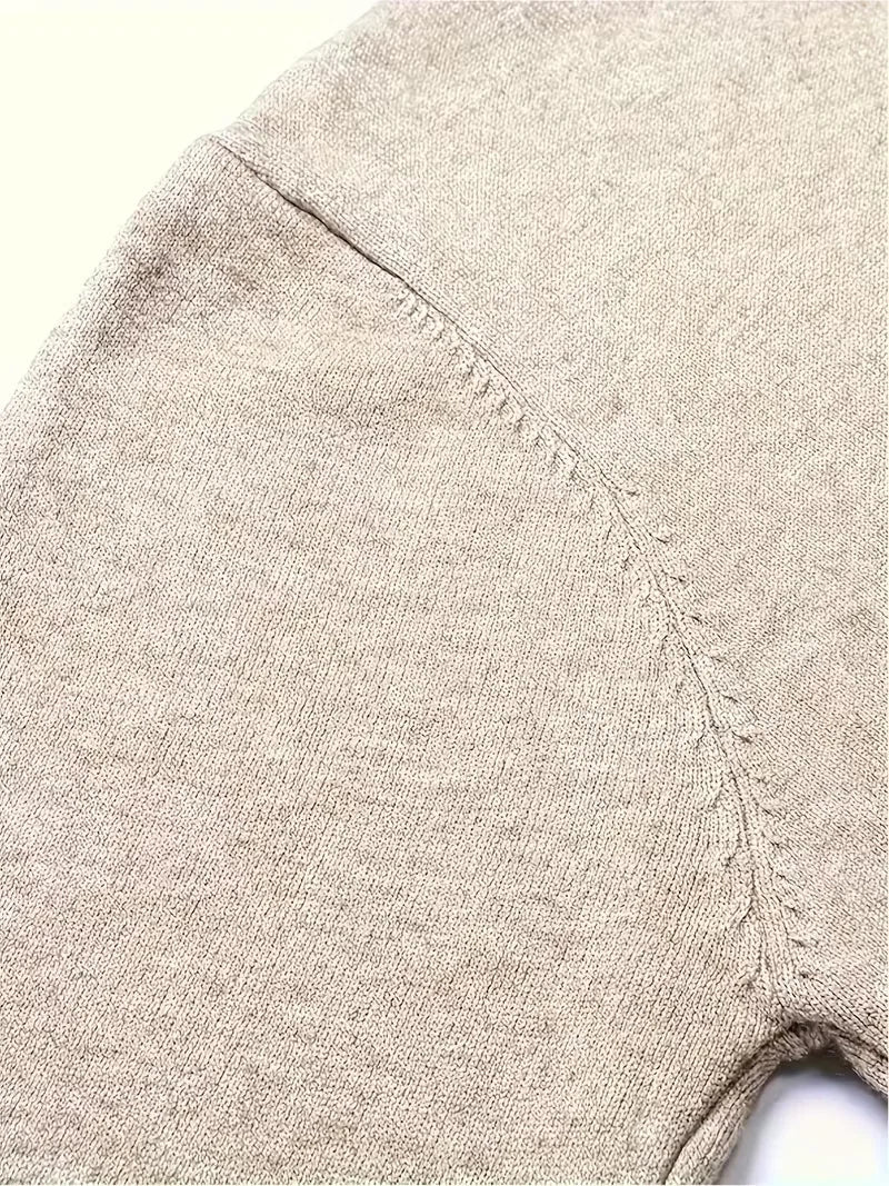 Pull à col roulé avec manches longues