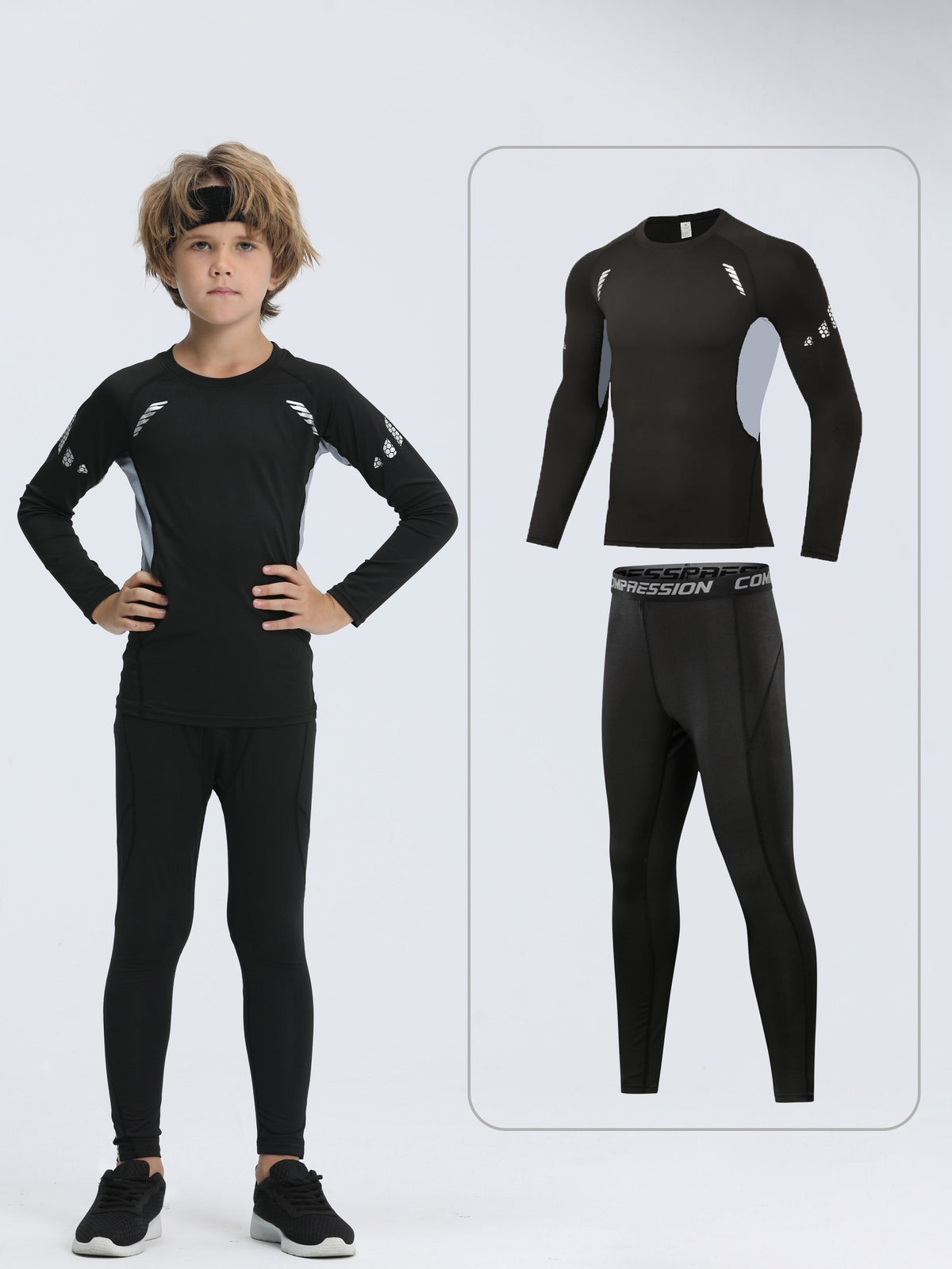Active Motion Boys' Thermal Sports Set – Warm, Comfortable and Performance-Oriented