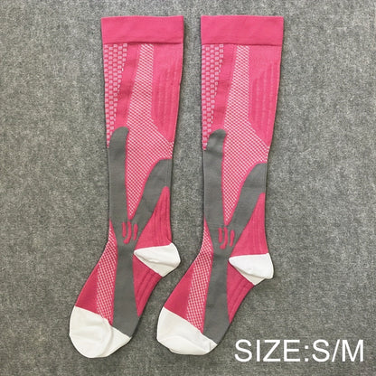 Calcetines deportivos de compresión para mujer – Transpirables y de sujeción para la actividad física y la recuperación