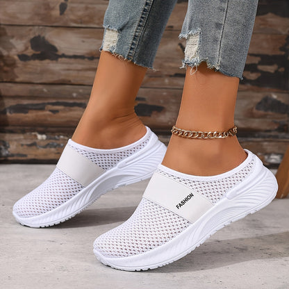 Slip On Summer Sneakers for Women with Breathable Mesh