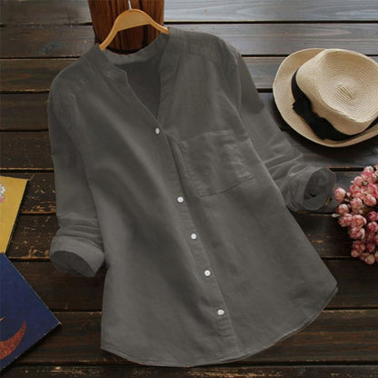 Ladies Linen Blouse - Marcela