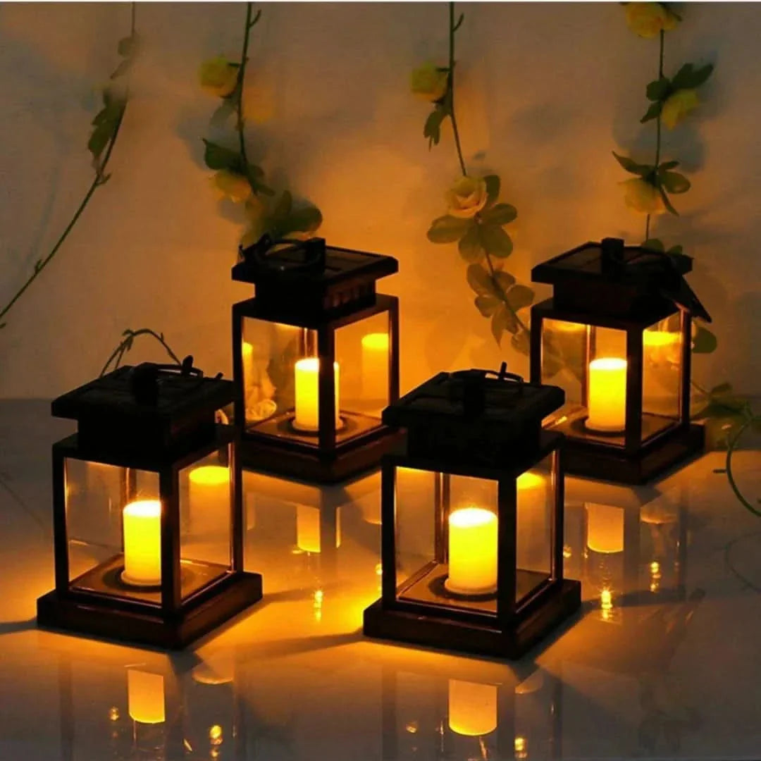 SunCandle - solárny lampáš v tvare sviečky