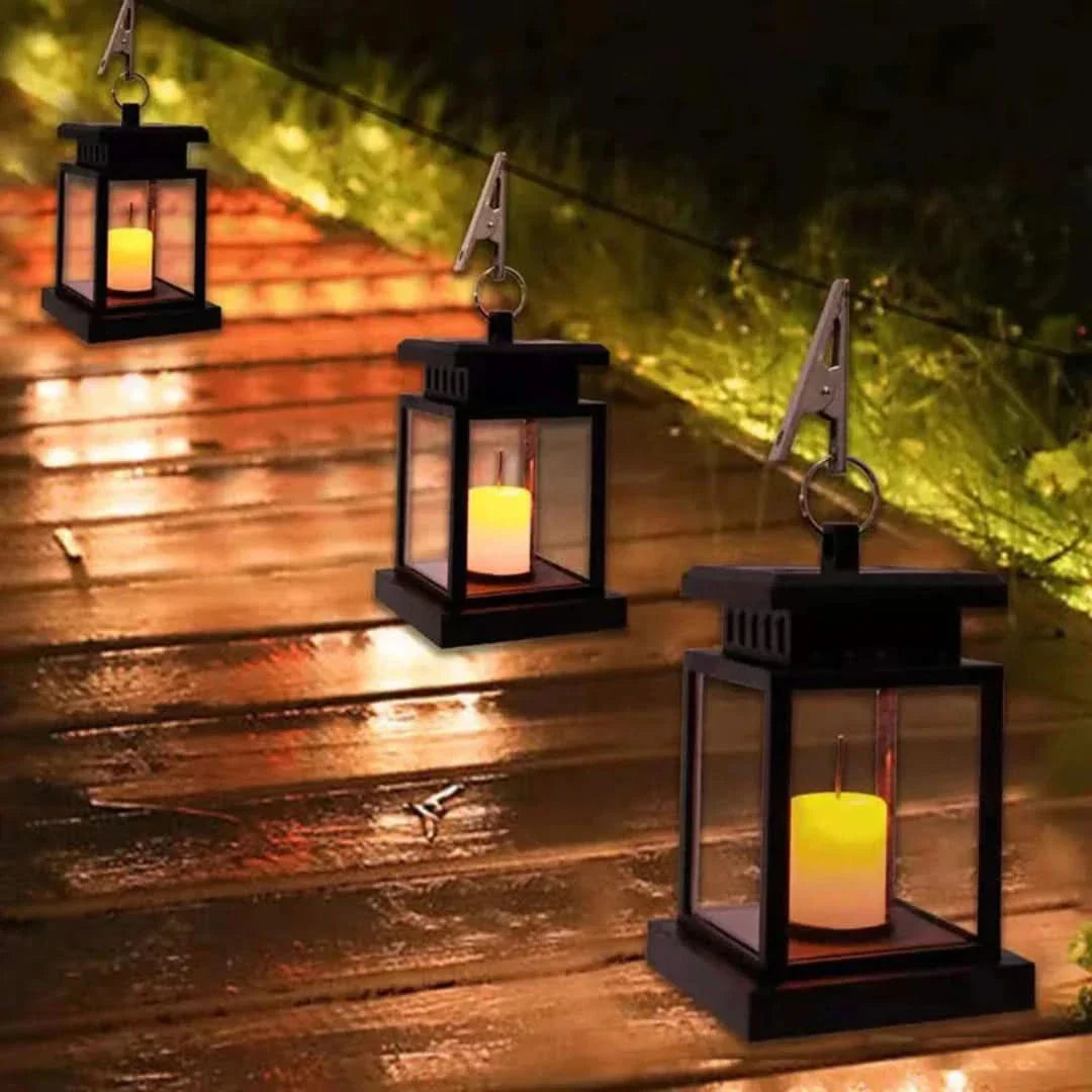 SunCandle - solárny lampáš v tvare sviečky
