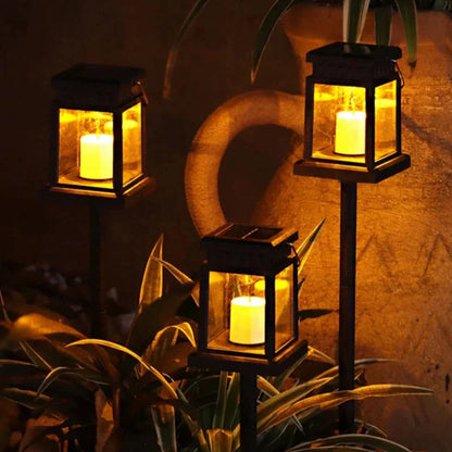SunCandle - solárny lampáš v tvare sviečky