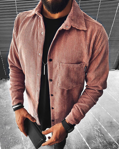Thick Shirt for Men - Ideal for Spring