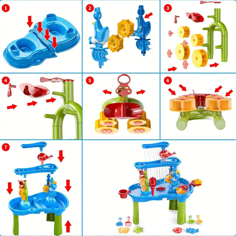3-Layer Sand and Water Table