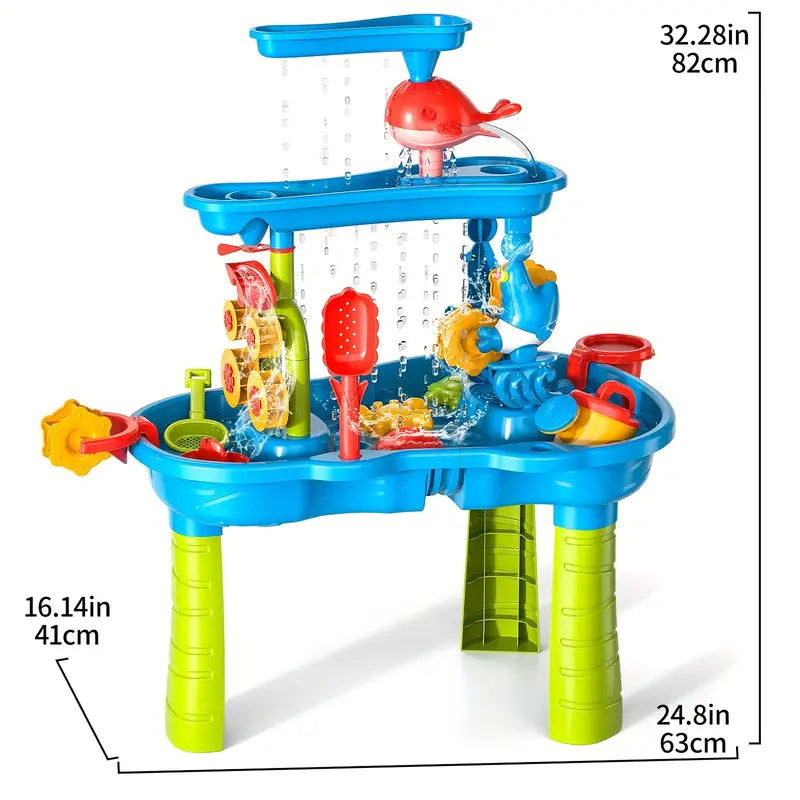 3-Layer Sand and Water Table