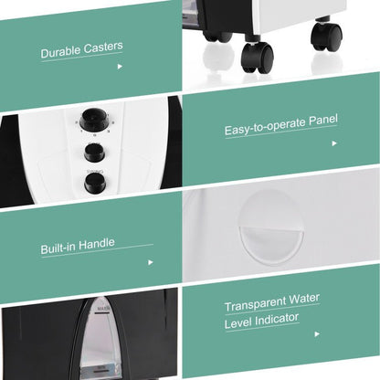 Enfriador evaporativo compacto 3 en 1