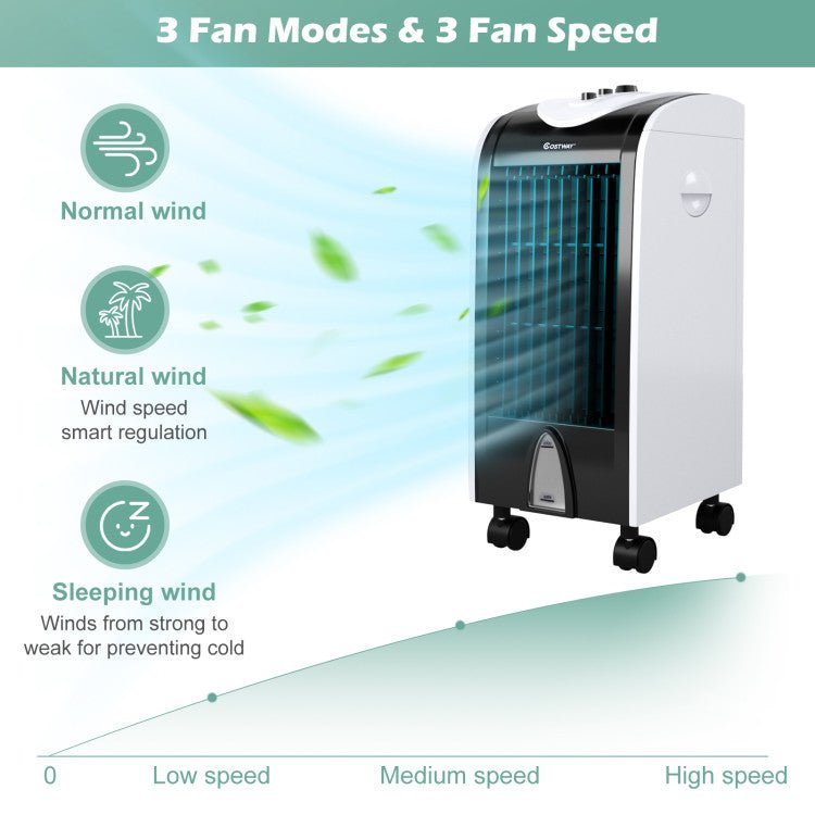Enfriador evaporativo compacto 3 en 1