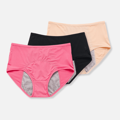 3 pieces - Leak-proof menstrual underwear - Zaida