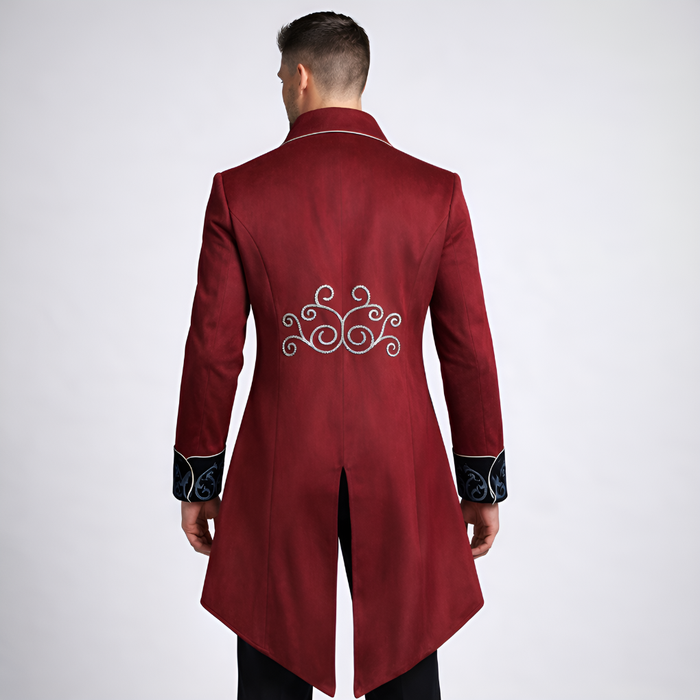Gothic blazer Halloween medieval costume steampunk jacket for men - Manuelo
