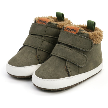 Stivaletti comodi con velcro per bambini maschi - Eon
