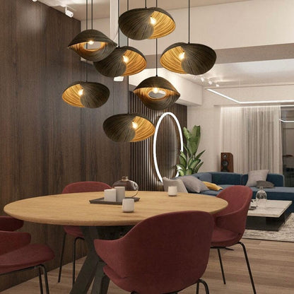 Thai Bamboo Pendant Lamp – Natural and Elegant