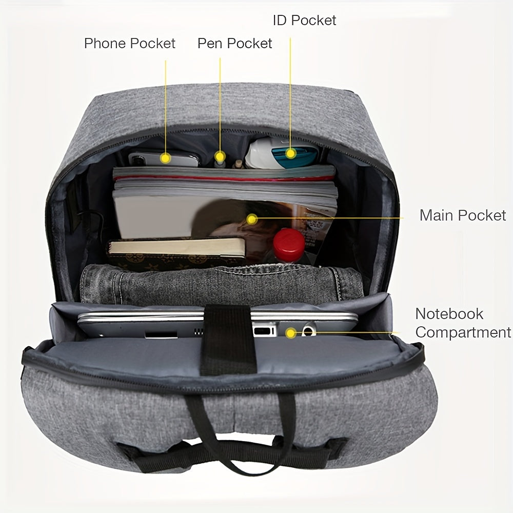 Zaino da viaggio con design antifurto e scomparto per laptop