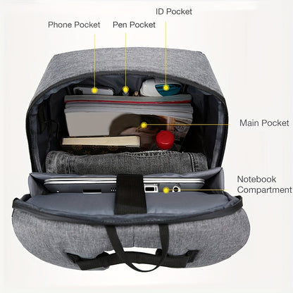 Zaino da viaggio con design antifurto e scomparto per laptop