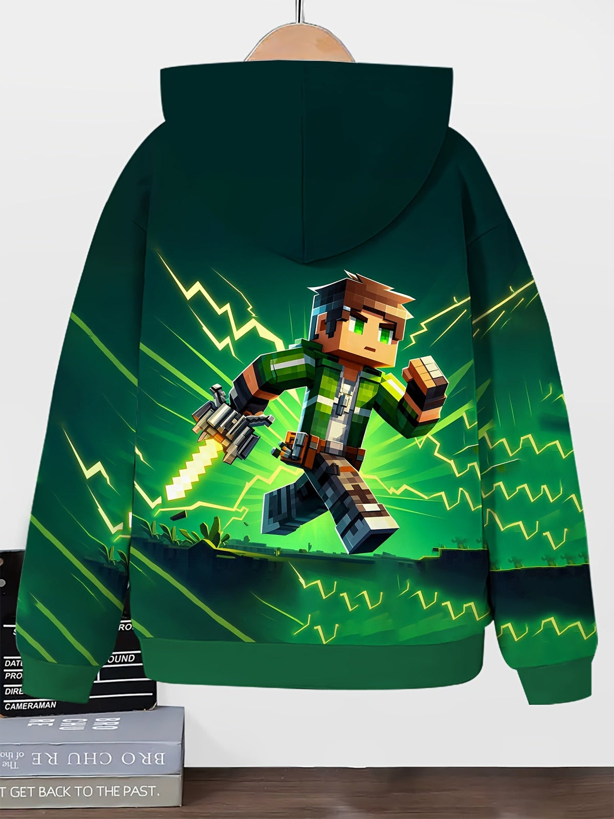 Chaqueta informal de juego geométrico - Elegante y cómoda para niños
