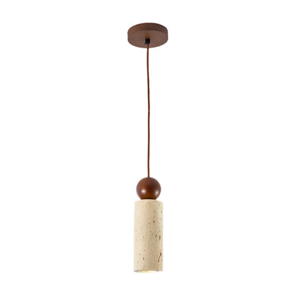 Modern Travertine Pendant Light in Japanese Style – Elegance and Tranquillity