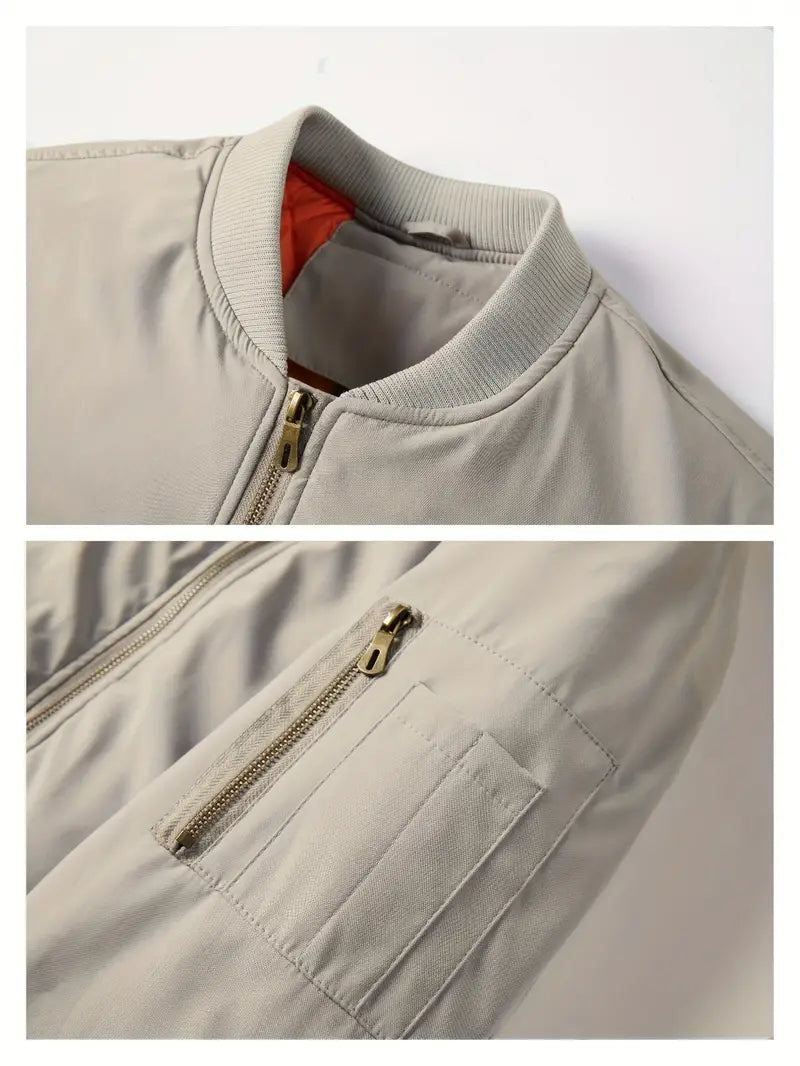 Classic Bomber Jacket for Men - Luis