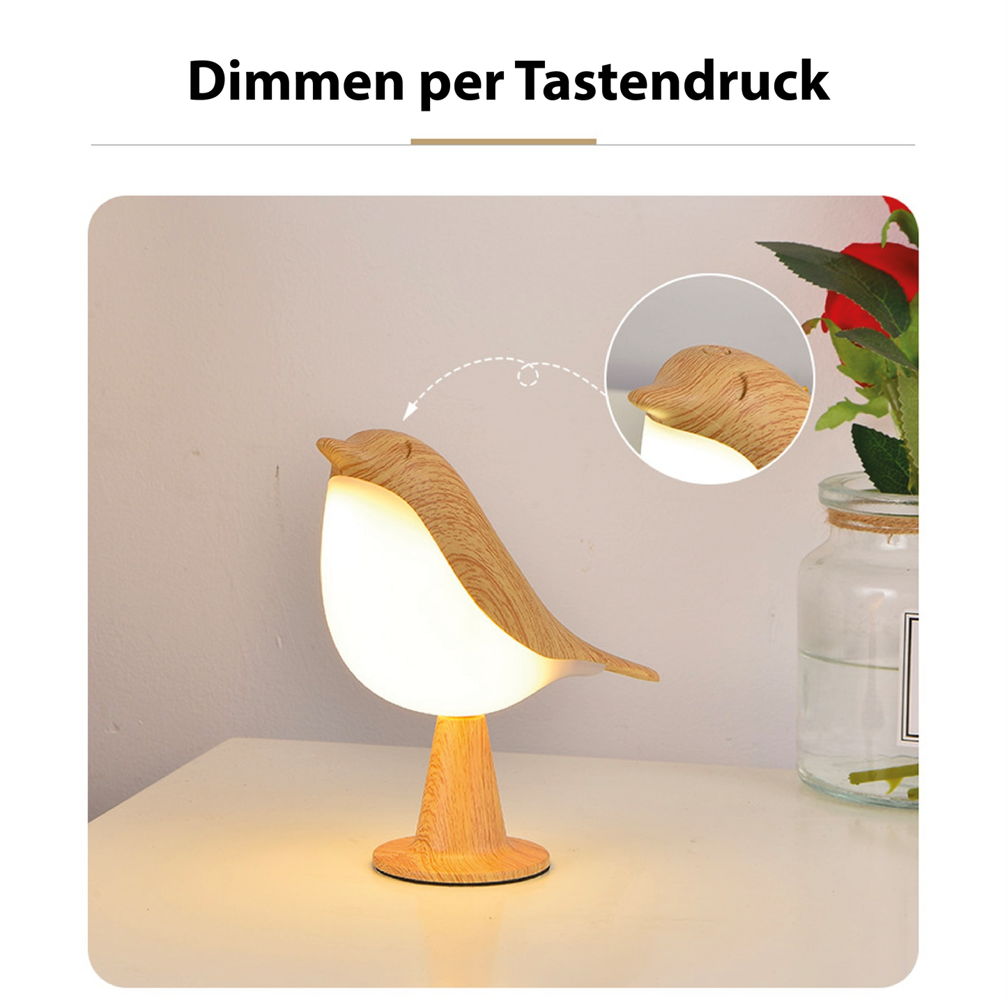 Minimalist Bird Design Lamp
