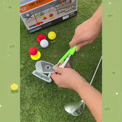 Children's Golf Set - Adjustable Clubs and Goals for Endless Playtime