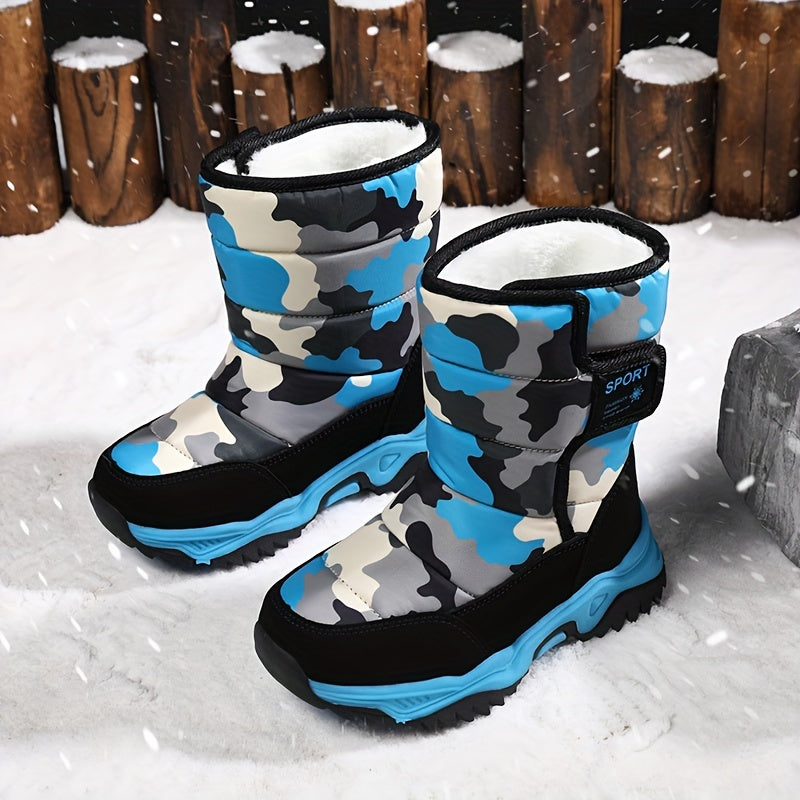 Warm cosy ankle boots for boys & girls - Kyan