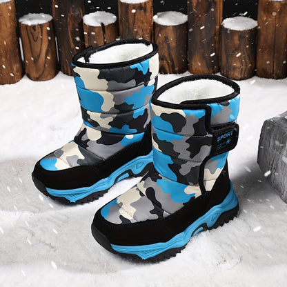 Warm cosy ankle boots for boys & girls - Kyan
