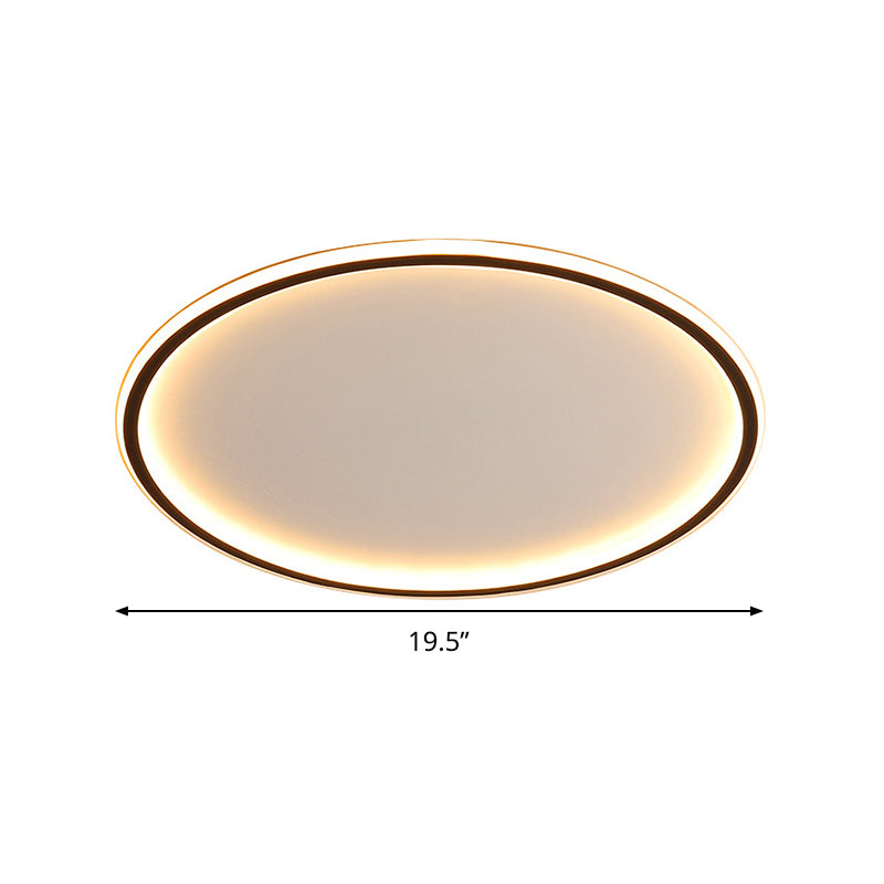 Scandinavian Dimmable LED Ceiling Light with Remote Control