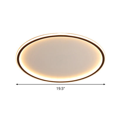 Scandinavian Dimmable LED Ceiling Light with Remote Control