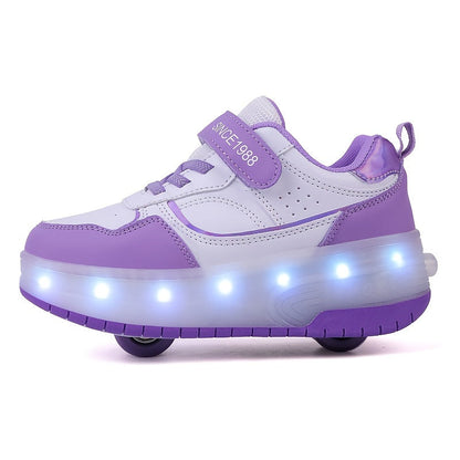 GlowRiders rolschaatsschoenen - Voor kinderen, met lichtshow