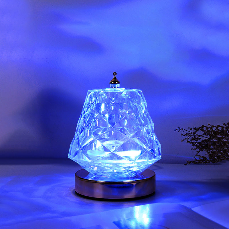 Lamp with Colourful Ocean Waves for Relaxation and Atmosphere