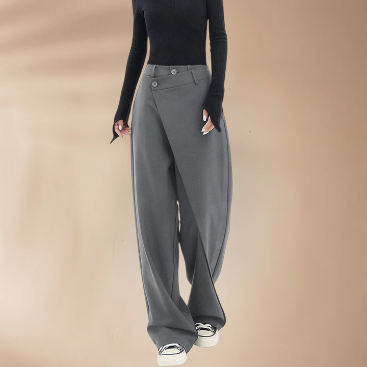 Lorry - Asymmetrical Baggy Women's Trousers