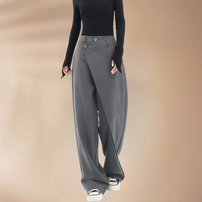 Lorry - Asymmetrical Baggy Women's Trousers