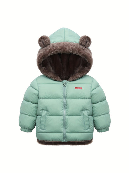 Boys' Winter Jacket with Fur Lining - Mackie