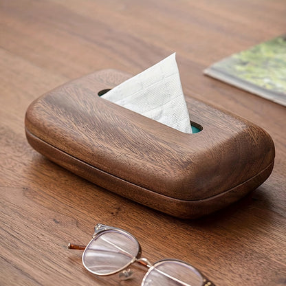 Portapañuelos de nogal – diseño elegante y funcional