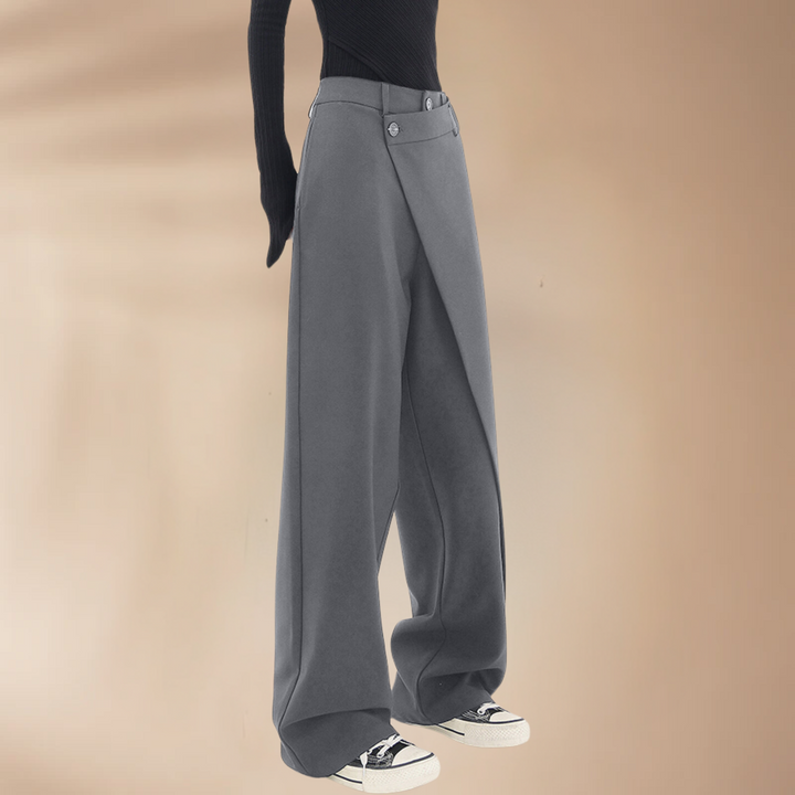 Lorry - Asymmetrical Baggy Women's Trousers