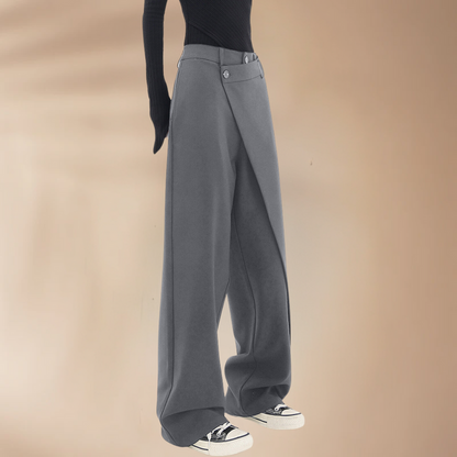 Lorry - Asymmetrical Baggy Women's Trousers