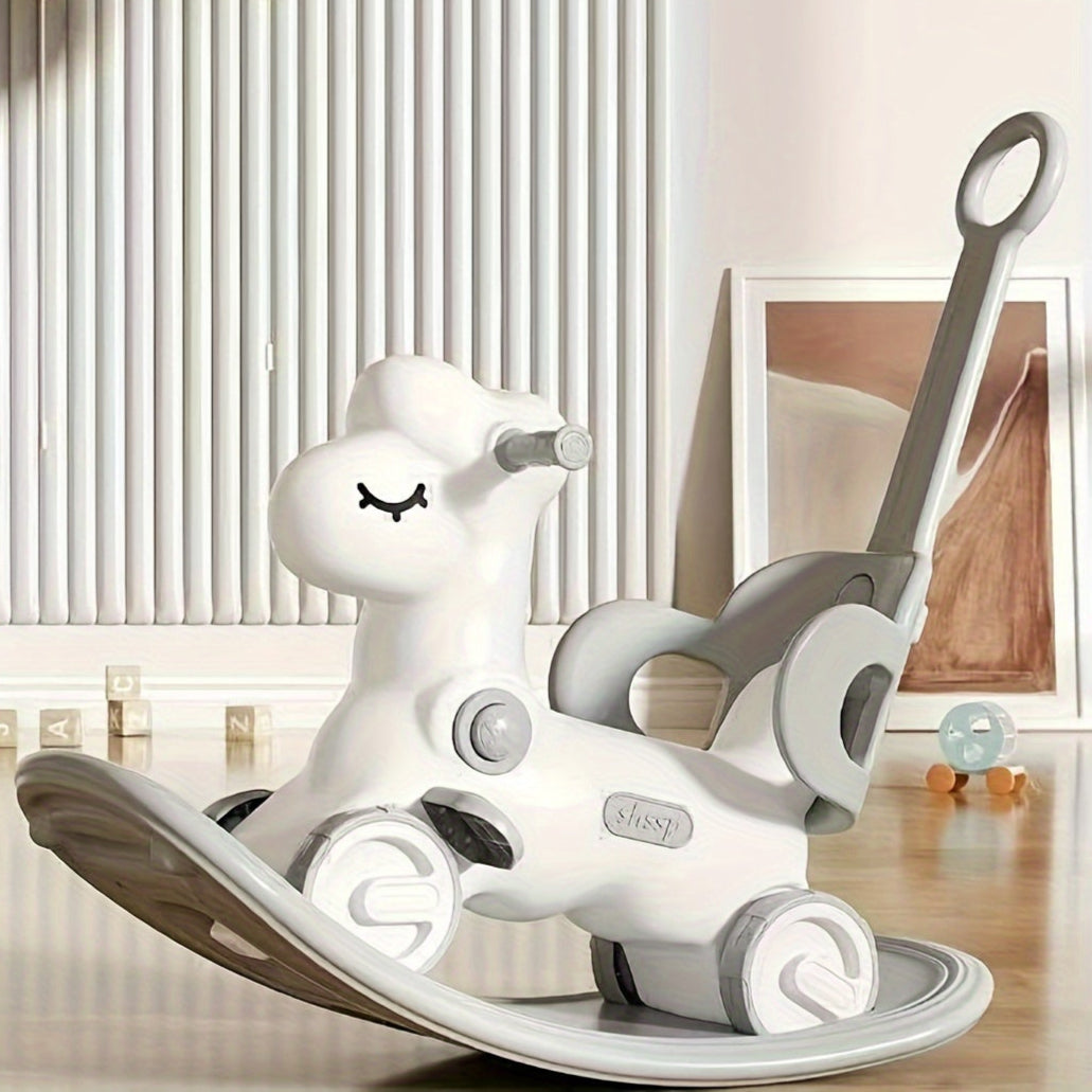 2-in-1 Baby Rocking Horse and Balance Bike - Safe and Fun Toy