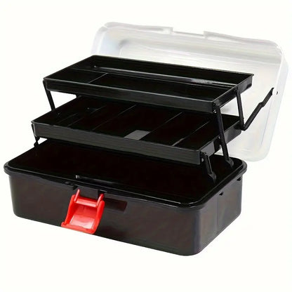 Fishing Tackle Box - 3 Layers - With Lock