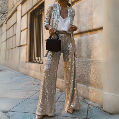 Sparkling Cardigan Elegant Holiday Style